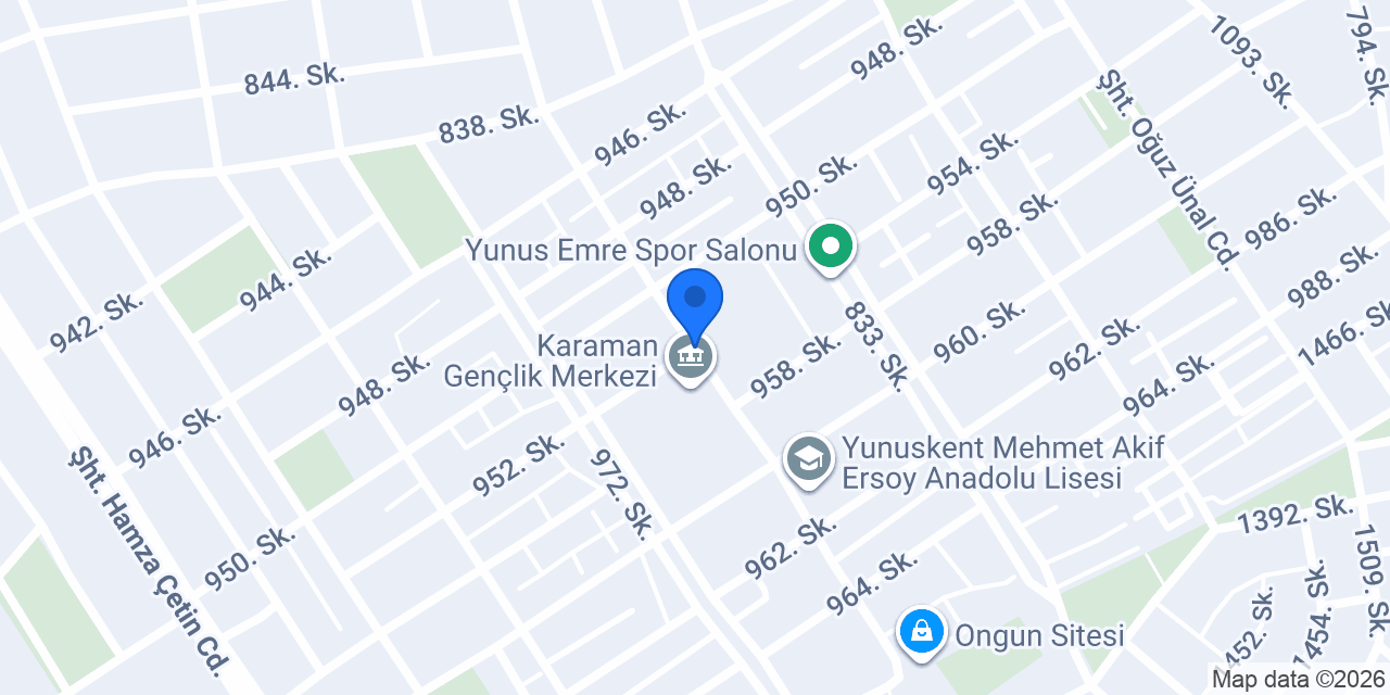 Gonca Eczanesi konumu