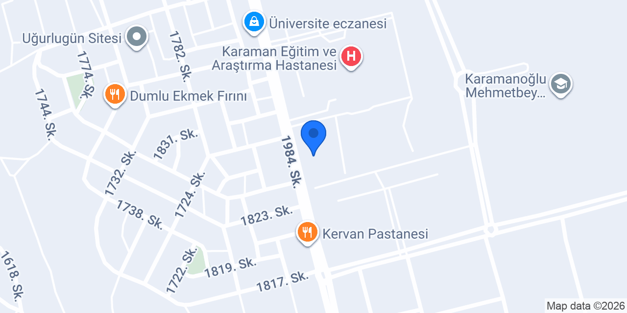 Toki 300 Yataklı Hastane konumu