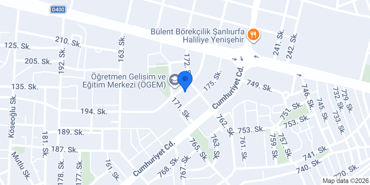 Tekdemir Otomotiv konumu