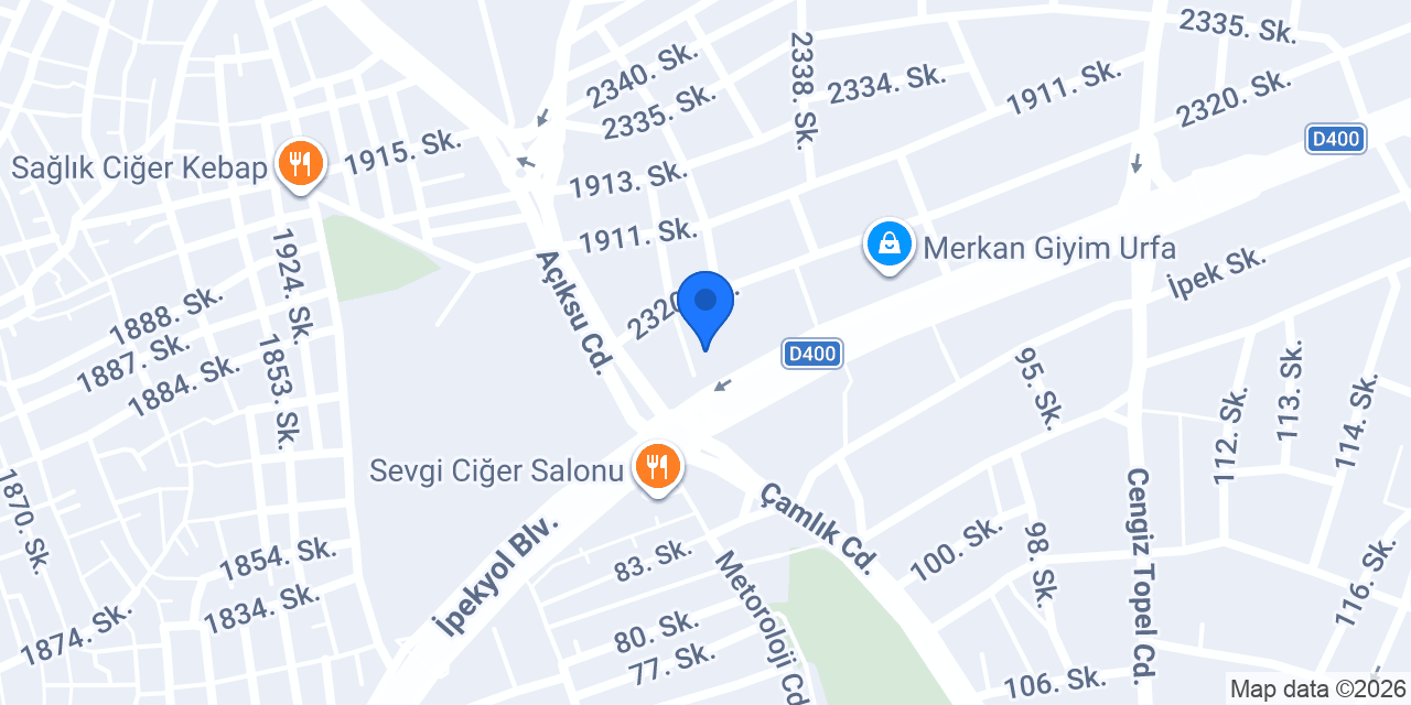 Formen Kuaför Salonu konumu