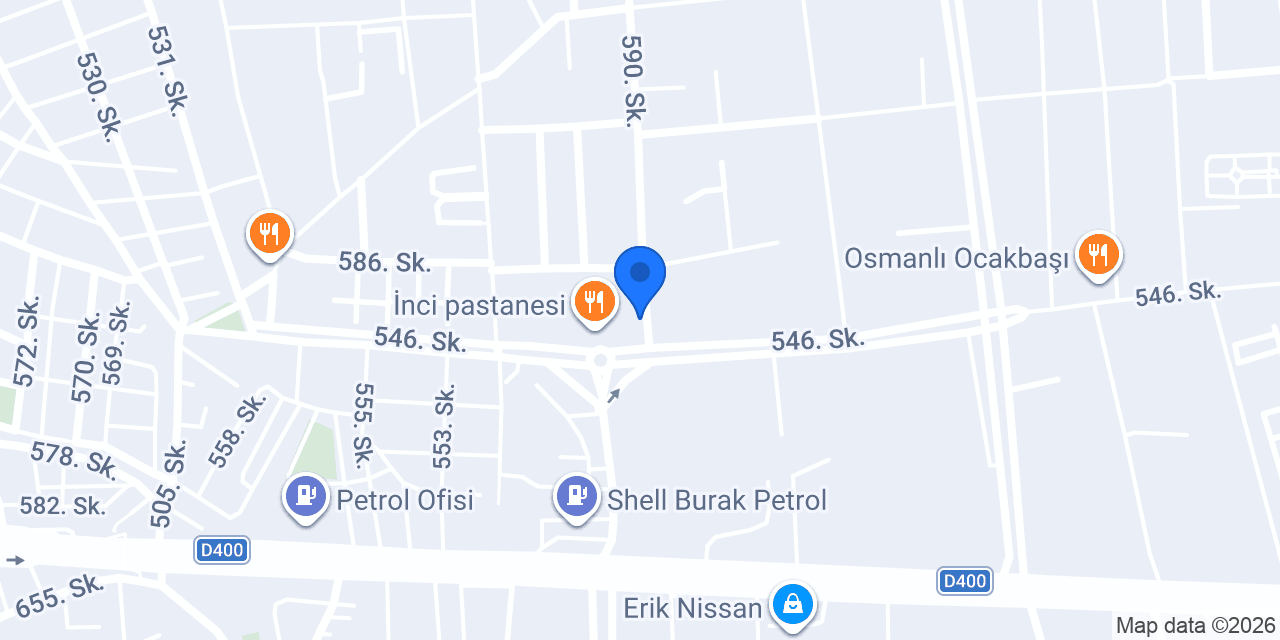 Buket çiçekçilik konumu