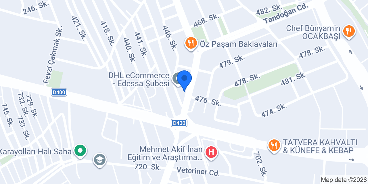 Yener Balıkçılık konumu