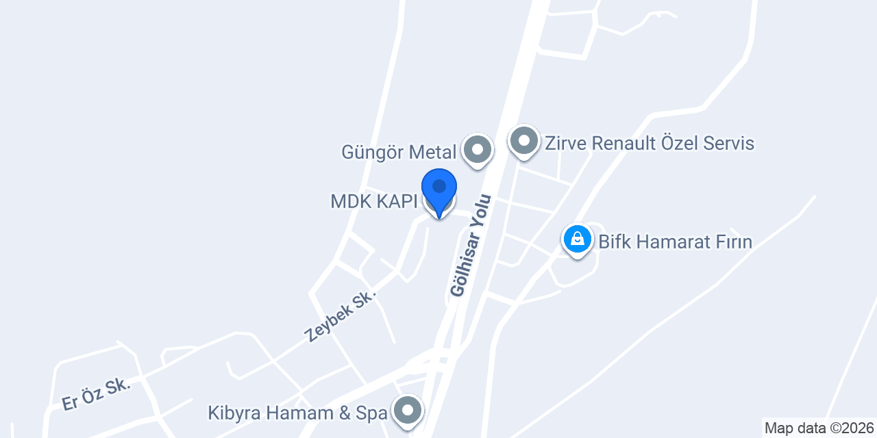 MDK KAPI konumu