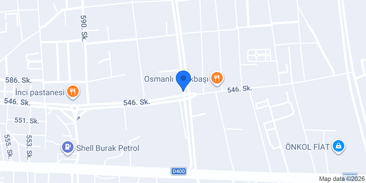Beybûn Çiçekçilik konumu