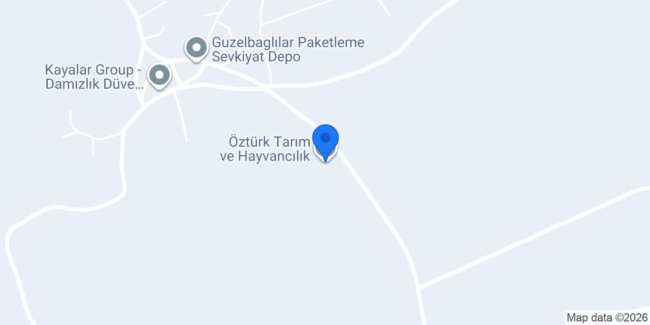 Öztürk Tarım ve Hayvancılık konumu