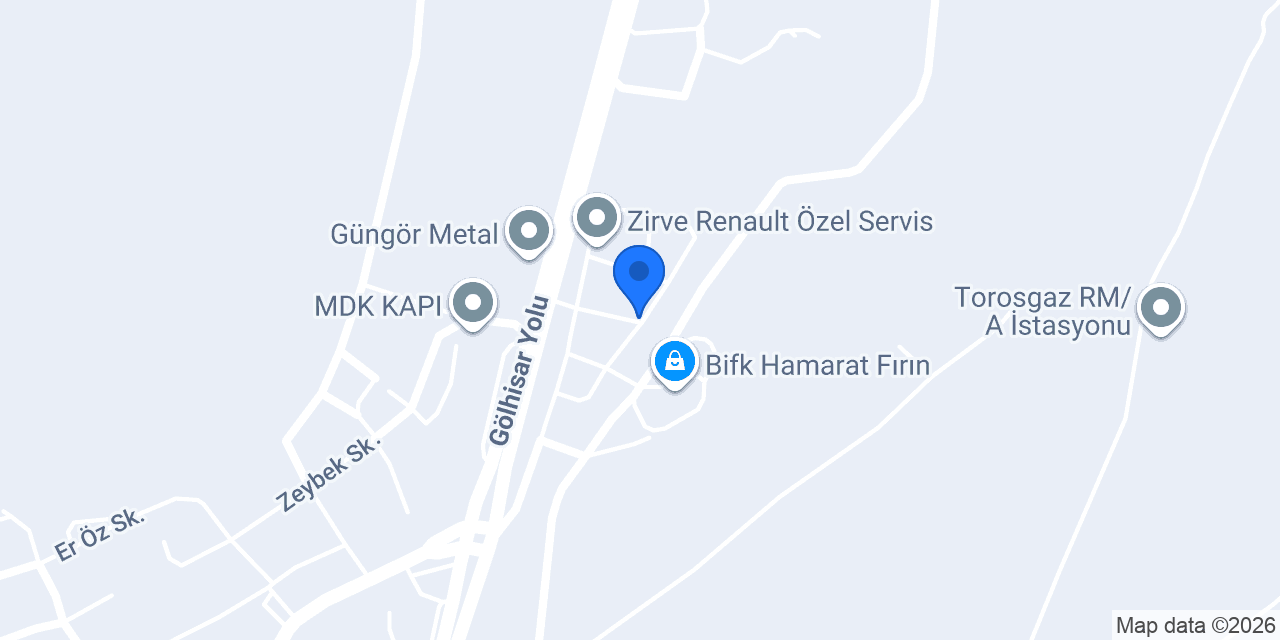 OTO TUNÇ YEDEK PARÇA konumu