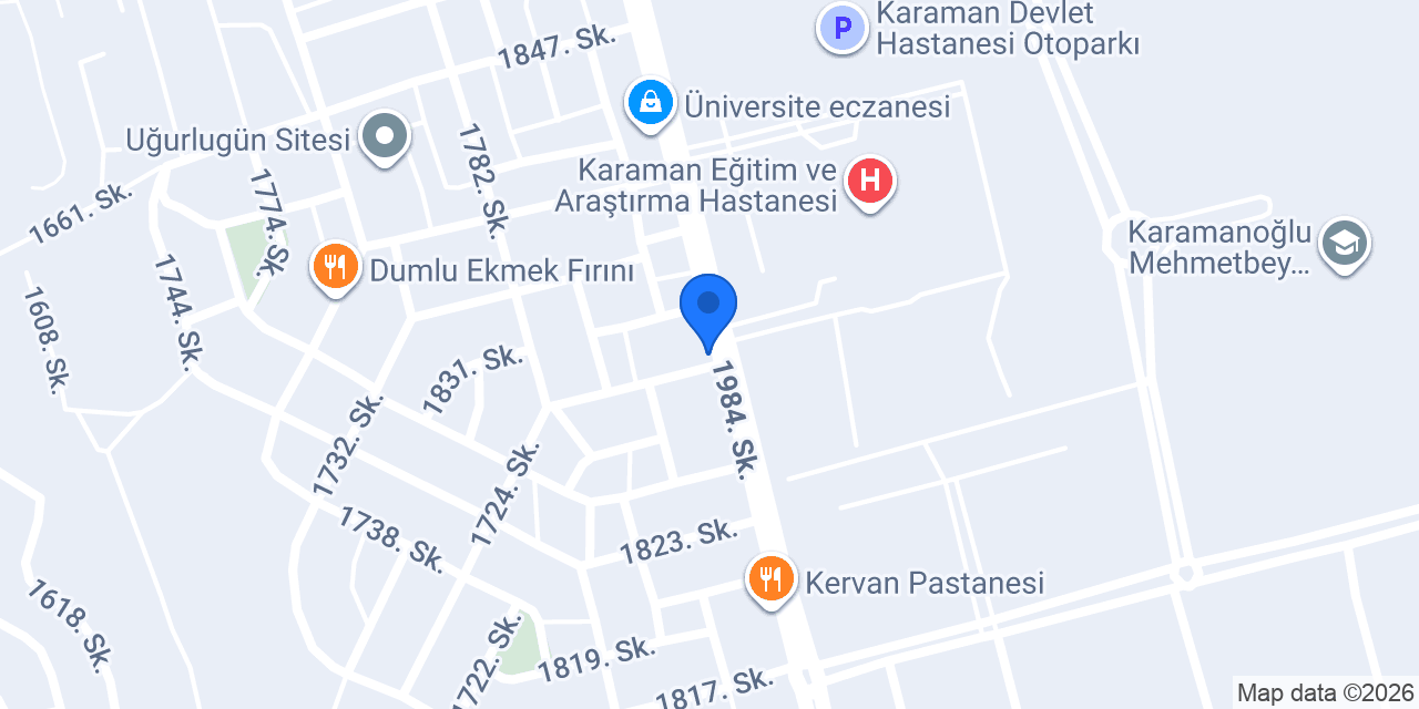 BÜŞRA ABA ECZANESİ konumu