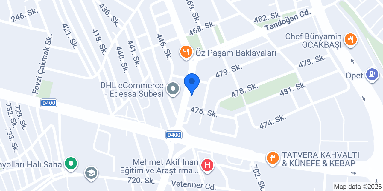 Döner Durağı konumu