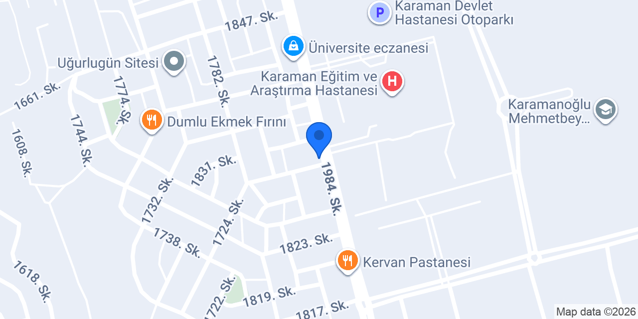 BİLİM ECZANESİ konumu