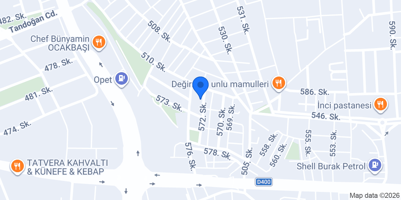 Dizayn mobilya konumu
