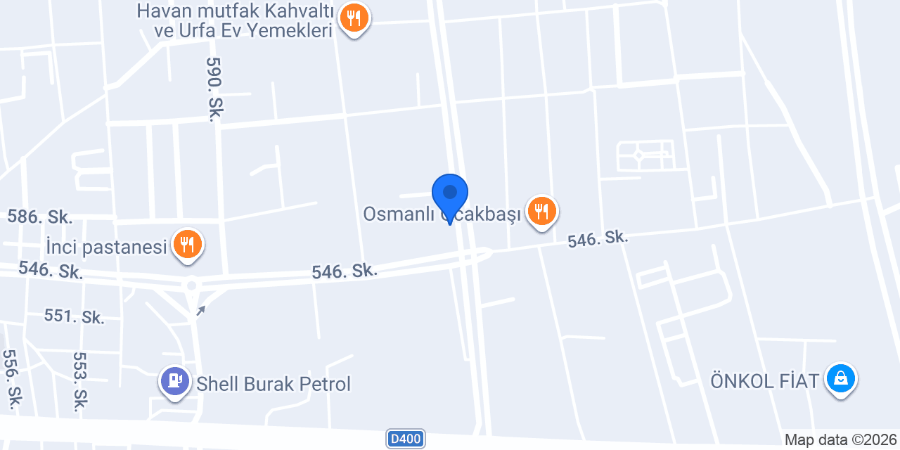 ŞANLIURFA GEZİ DURAĞI konumu