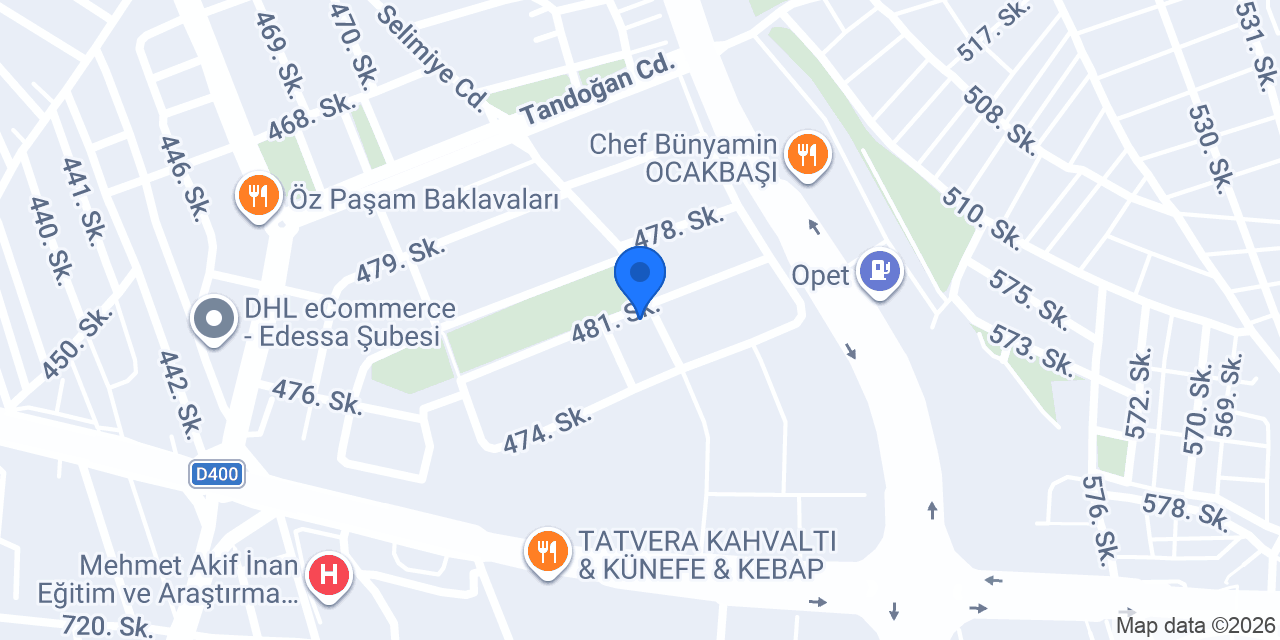 Avcıoğlu Ofis konumu
