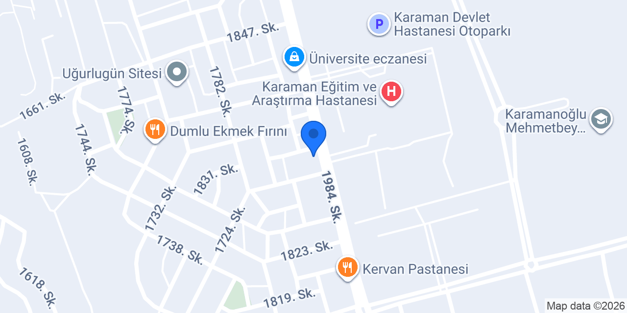 Toprak Eczanesi konumu