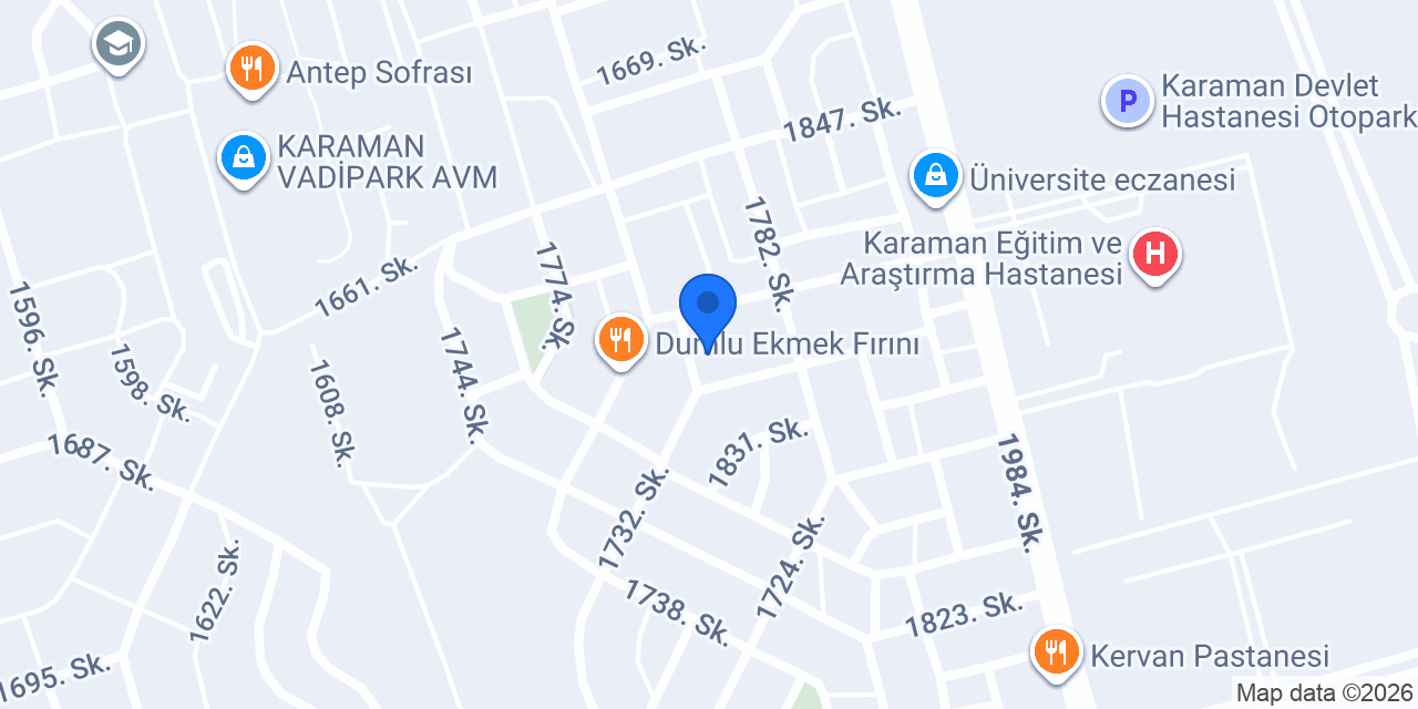 NİZAM UNLU MAMÜLLERİ konumu