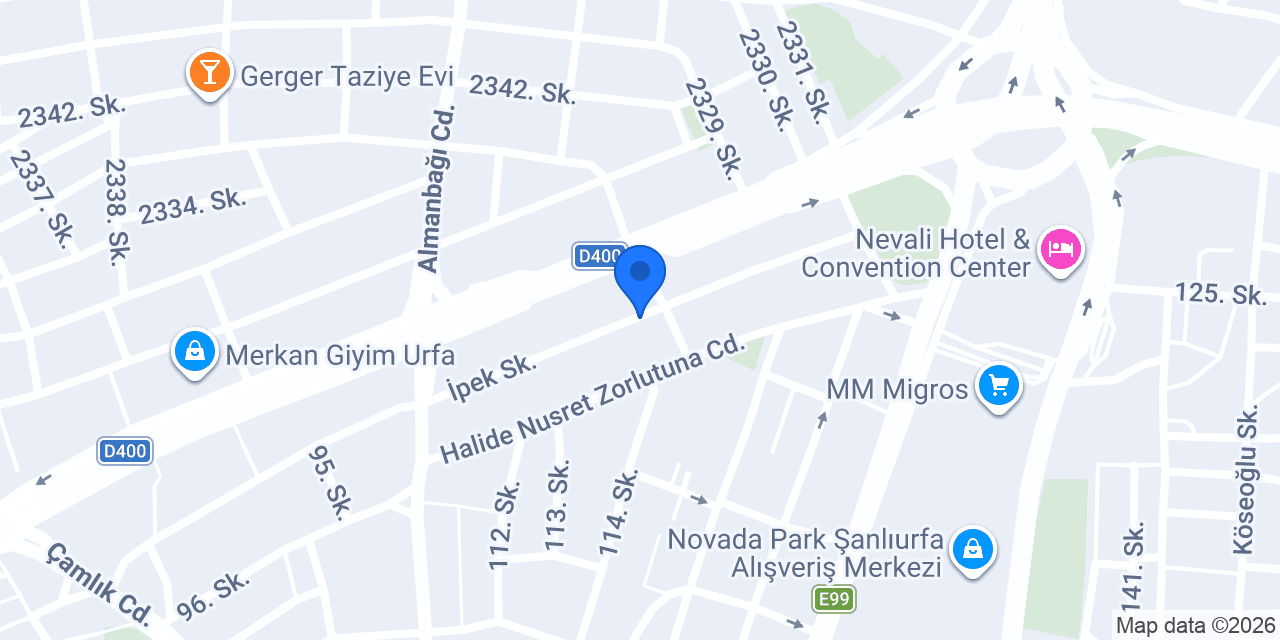 Çağlayan Çiçekçilik konumu