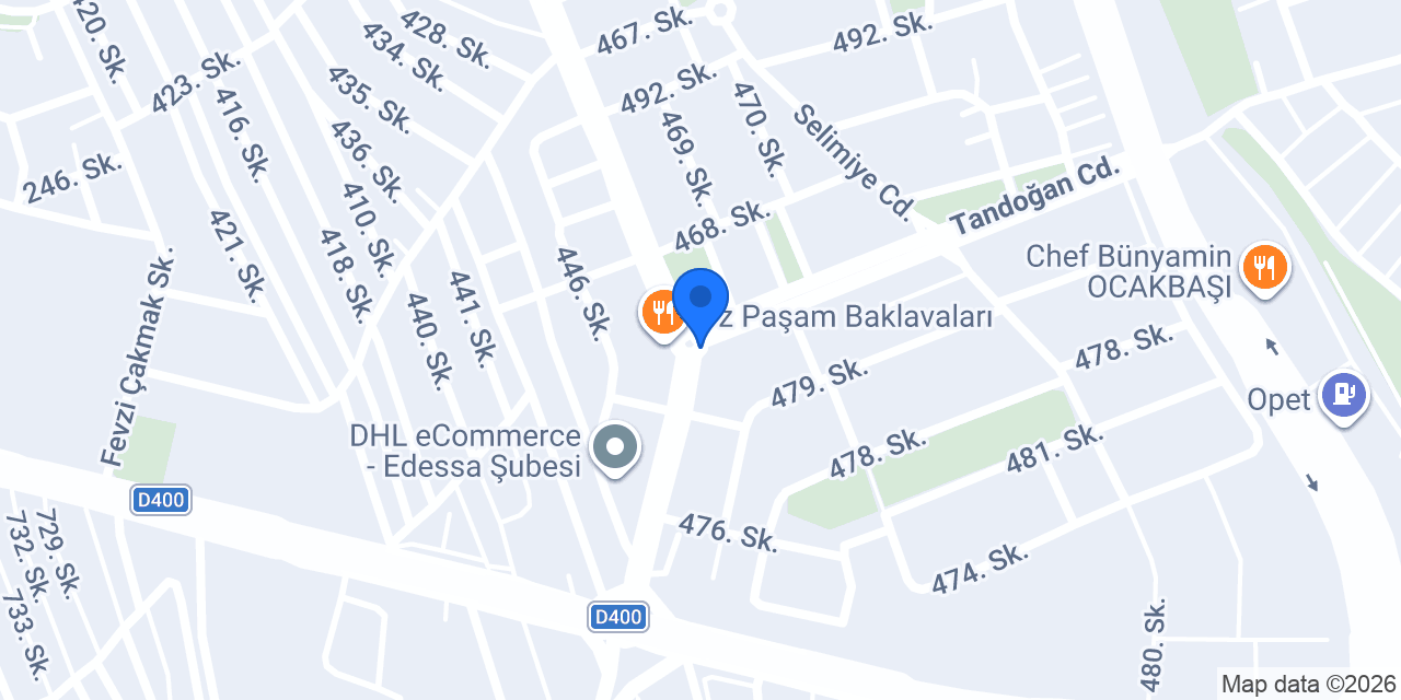 Öz Paşam Taksi konumu