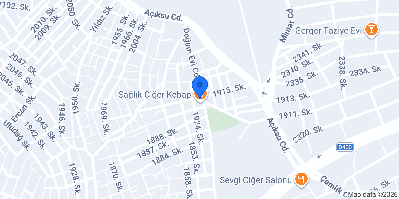 Bağlarbaşı Kasap konumu