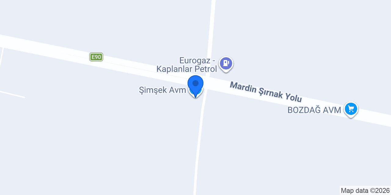 Şimşek Avm konumu