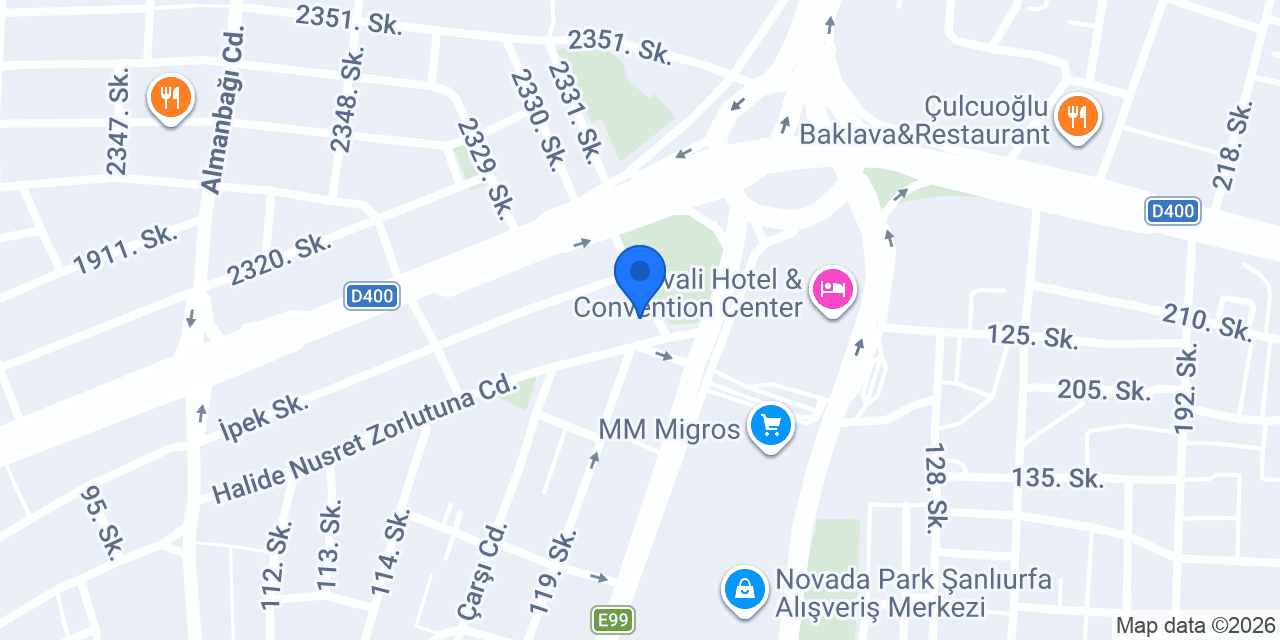 Şanlıurfa Turizm konumu