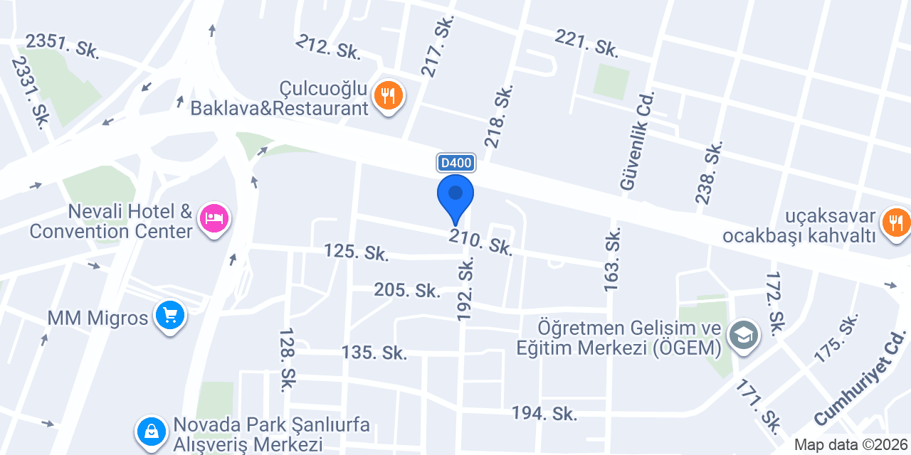 Yağmur Emlak konumu