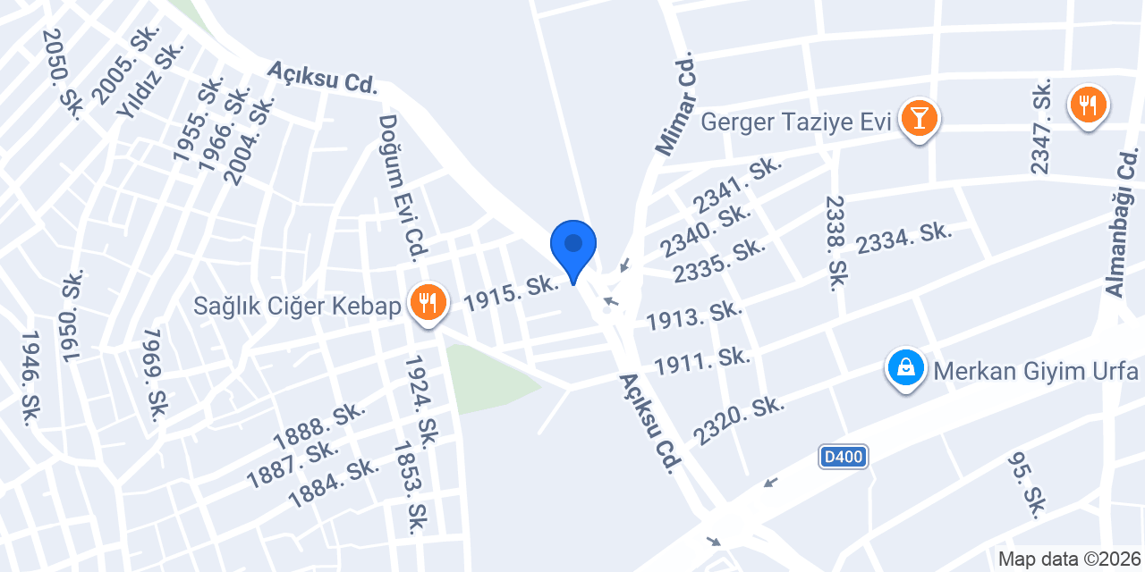 Çağdaş Kuaför Salonu konumu