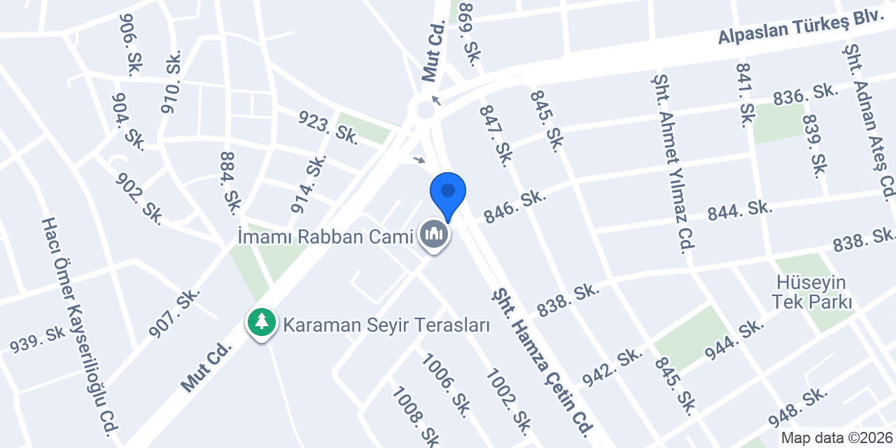 Siyahser İlkokulu konumu