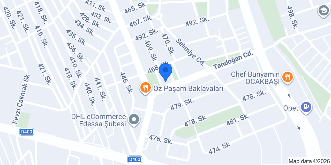 Reha Et Market konumu