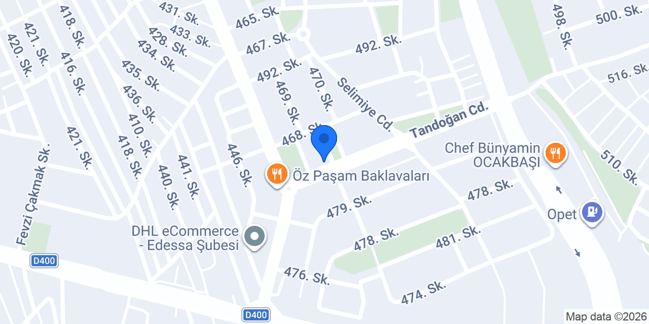 Pet Kuaförü konumu