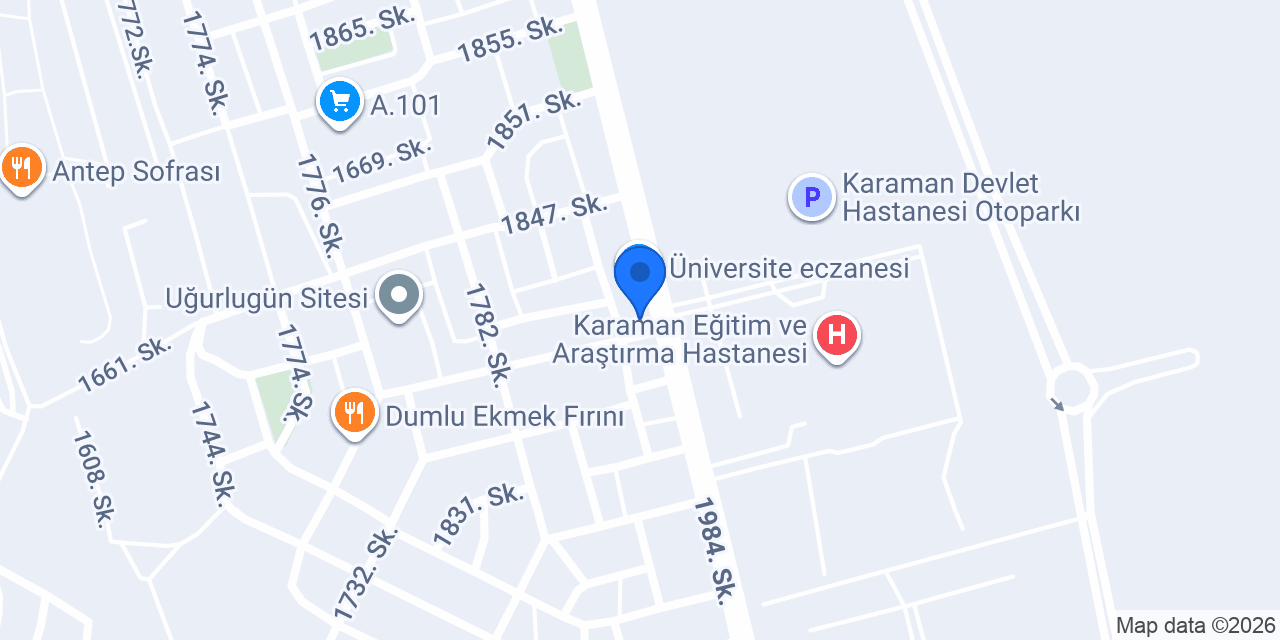 Kent Eczanesi konumu