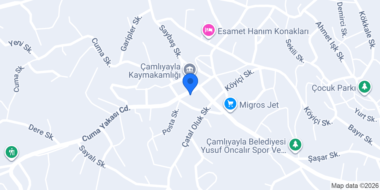 Çemer Eczanesi konumu