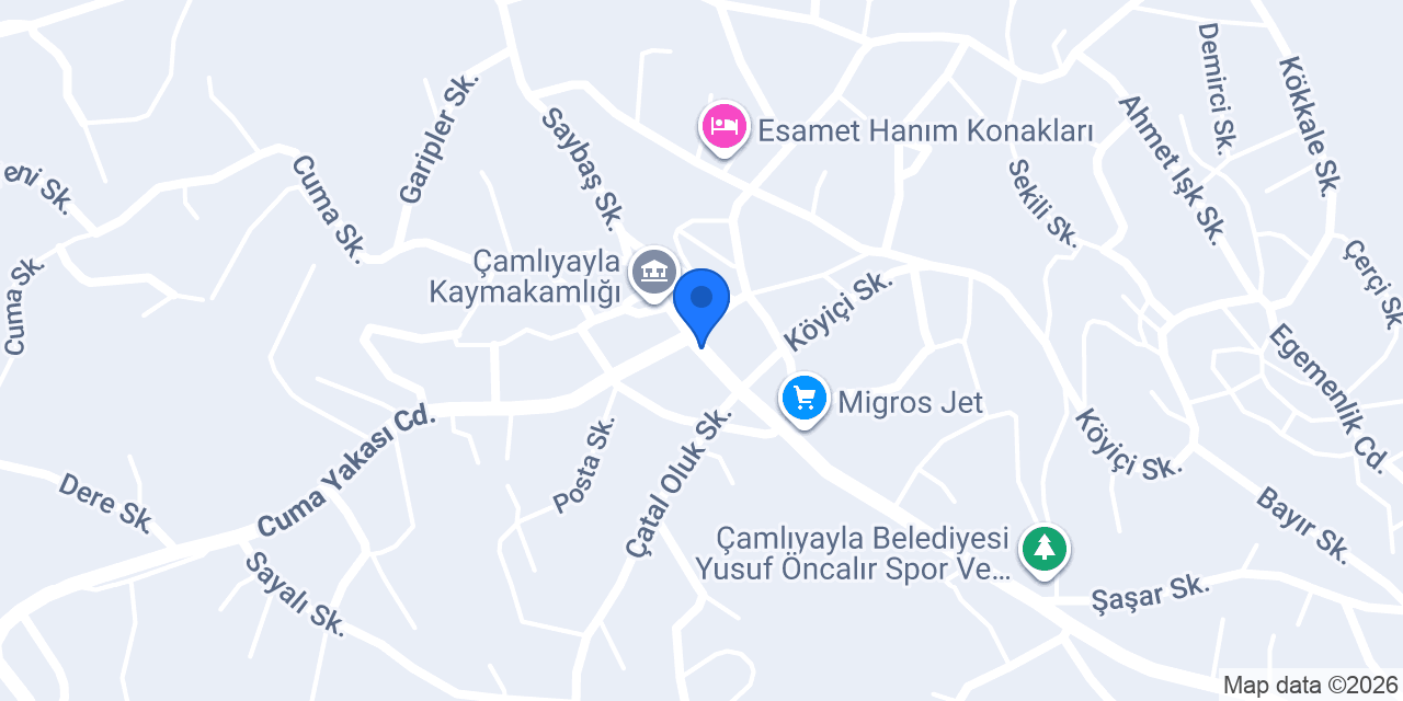 Çimen Yapı konumu