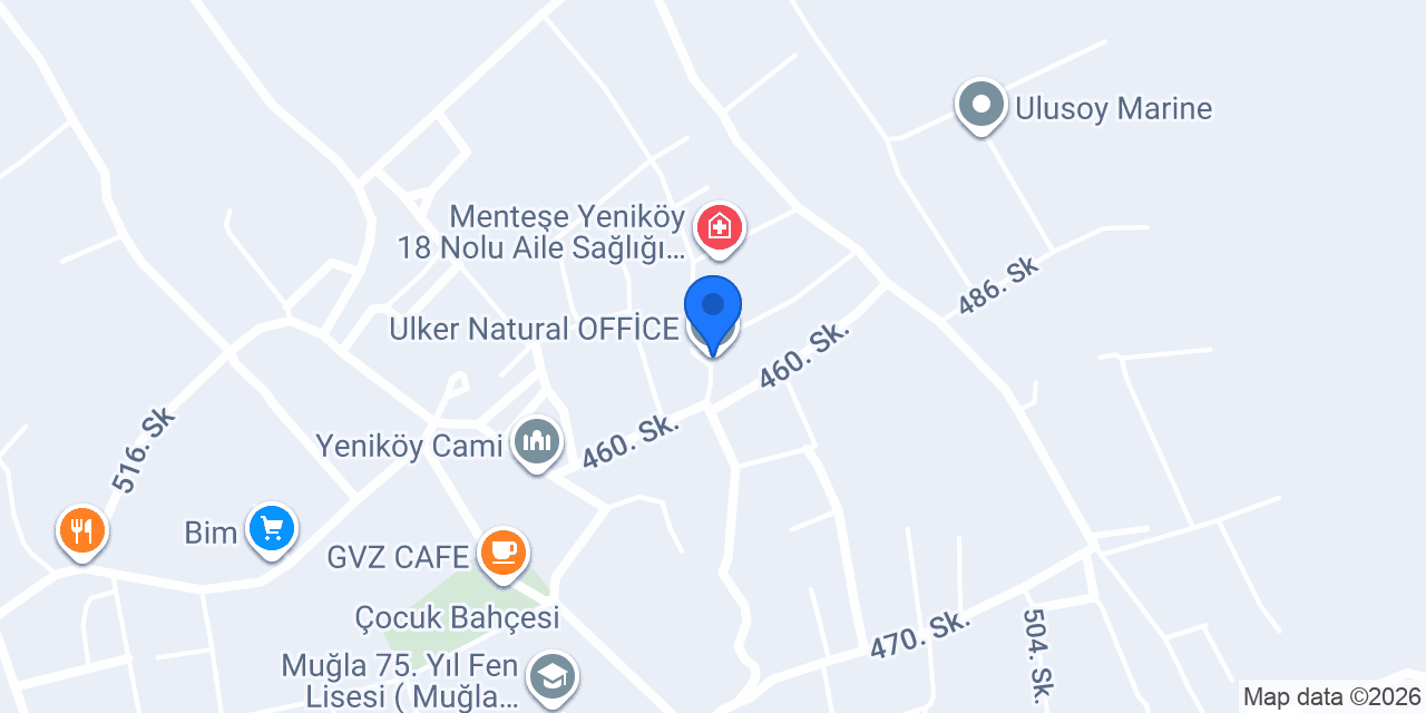 Ulker Natural OFFİCE konumu