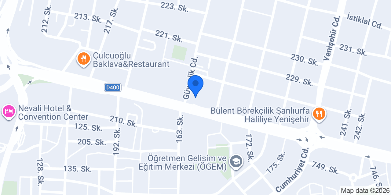 ŞANLIURFA 5.NOTER konumu
