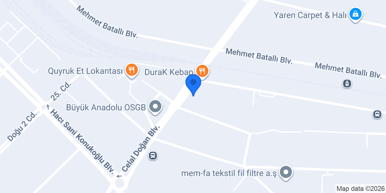 Özdemir Teknik Hırdavat Bobinaj konumu