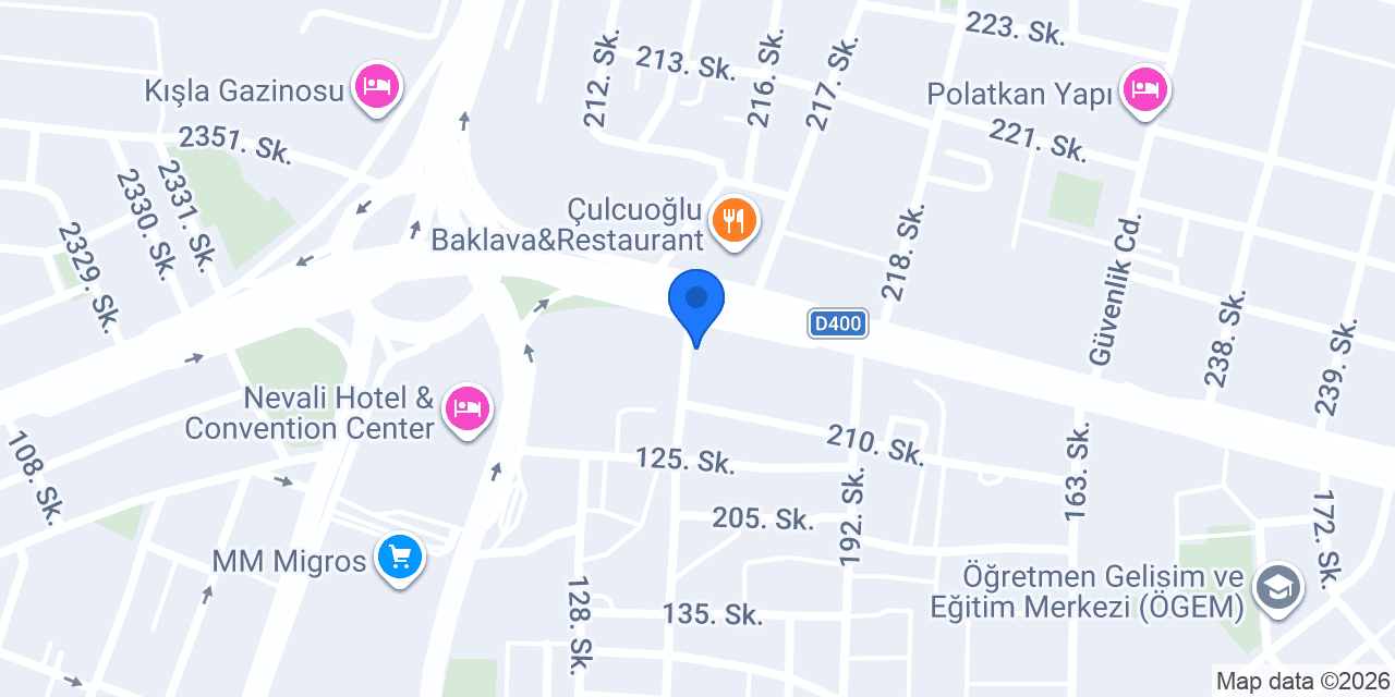 Ferhat Rent A Car konumu