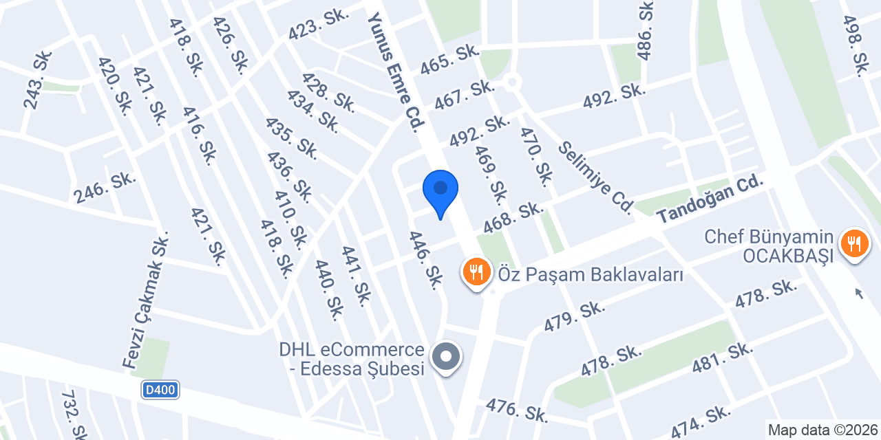 Afacan Turizm konumu