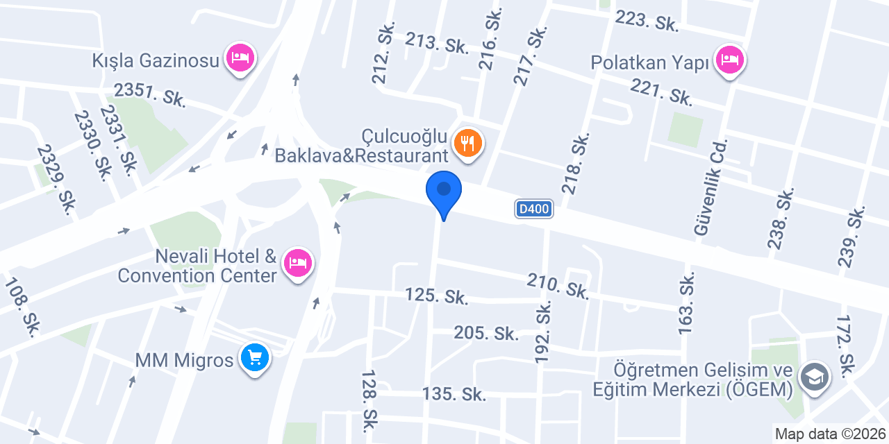 ENDER Erkek kuaför salonu konumu