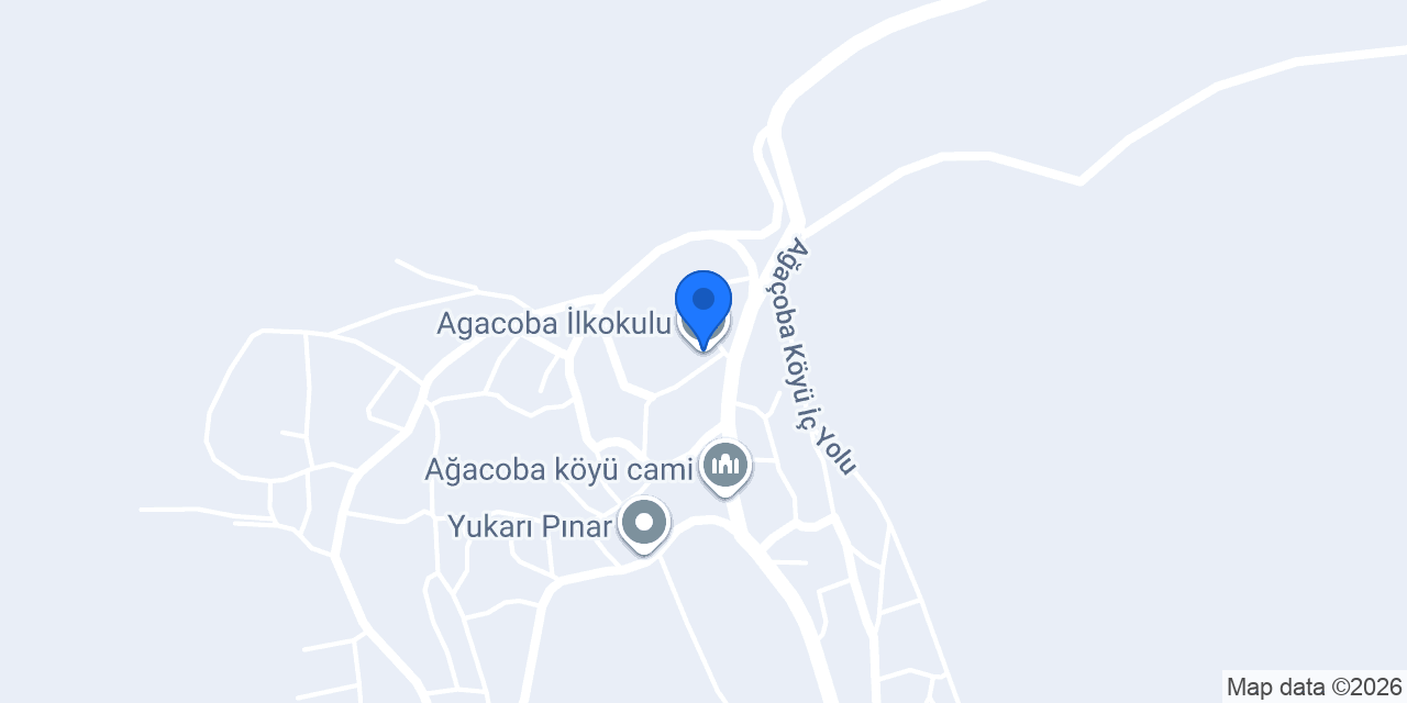 Agacoba İlkokulu konumu