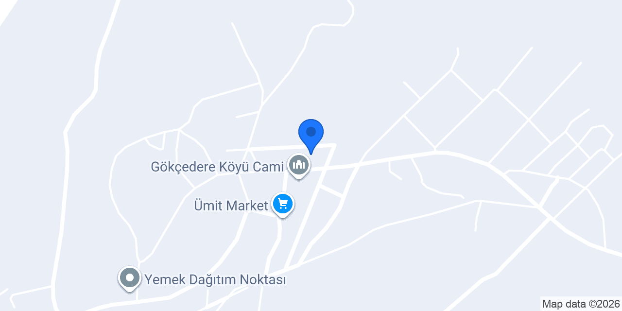 Gökçedere İlkokulu konumu