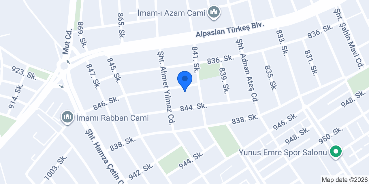 Eğitim- Bir - Sen Karaman Şubesi konumu