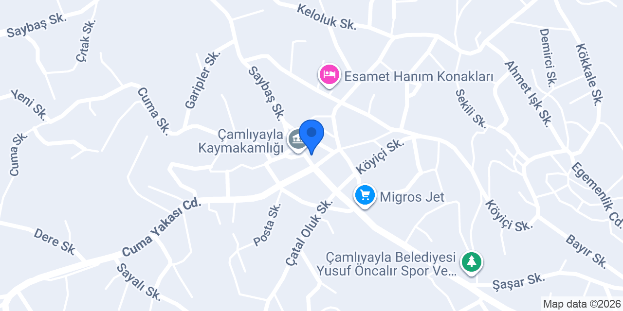Toros Pide Fırını konumu