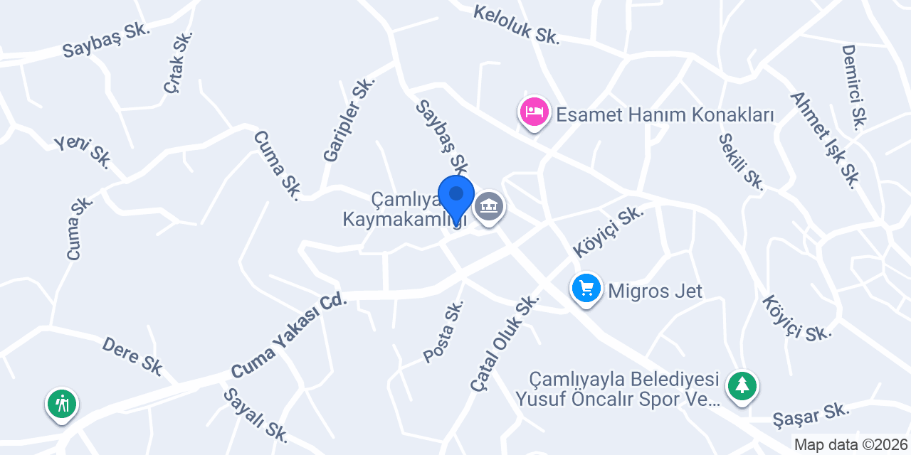 Çatak Ticaret konumu