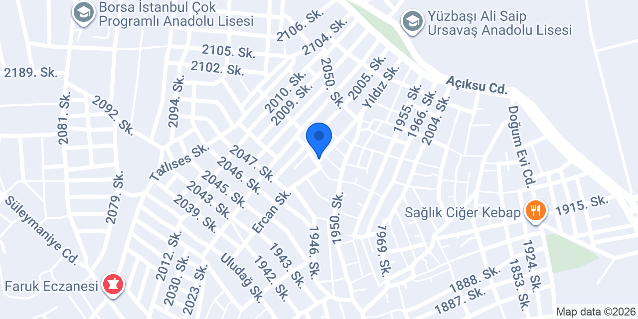 Akkaya Ticaret konumu