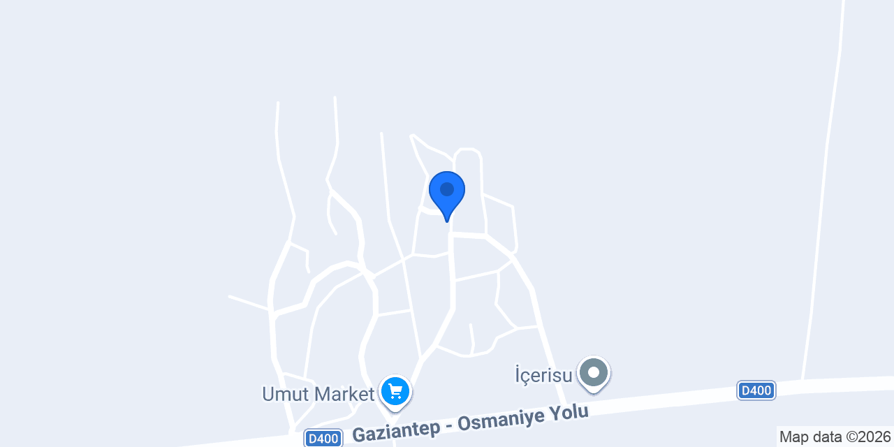 İçerisu Köyü Muhtarlığı konumu
