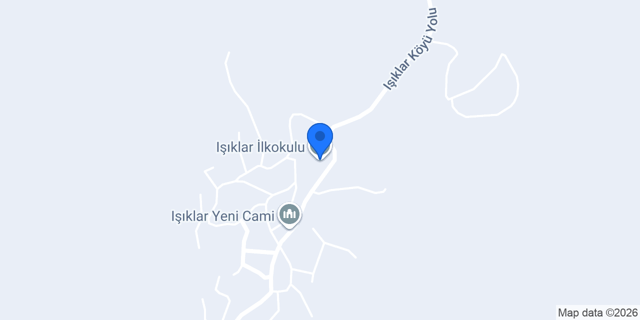 Işıklar İlkokulu konumu