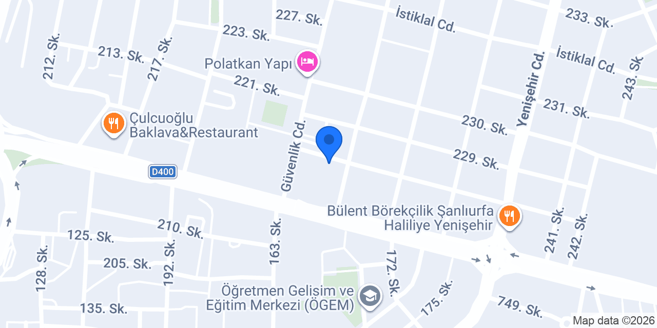 Güney Ekmek Fabrikası konumu