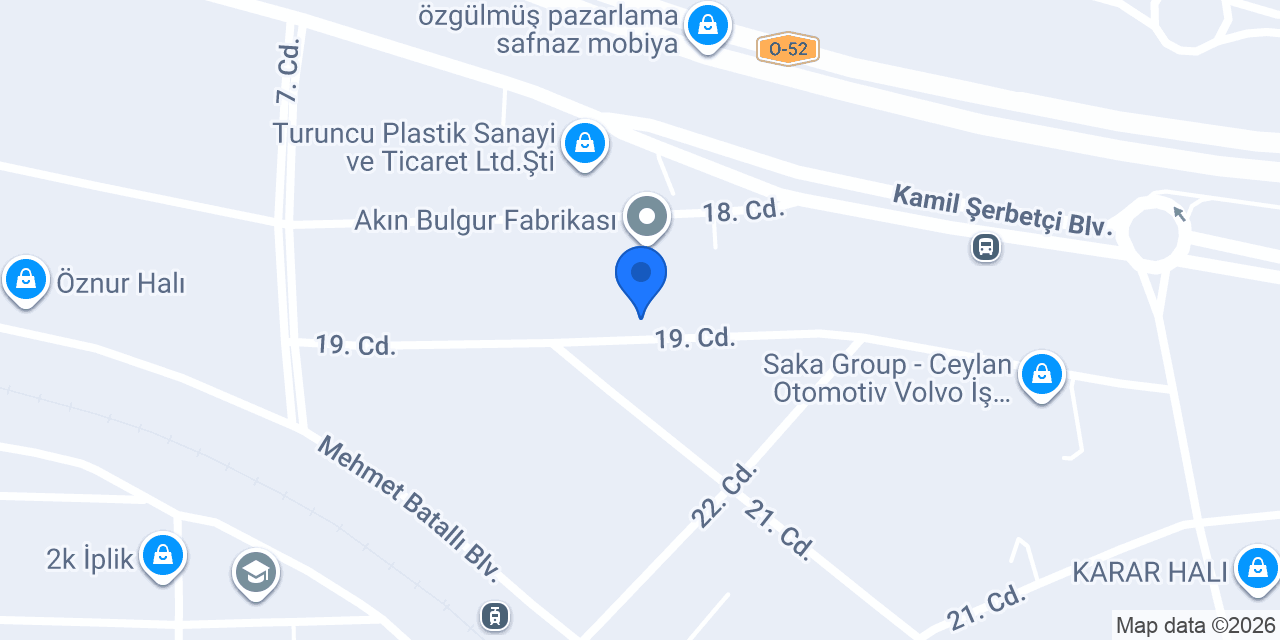 Mathes İnşaat Çelik Konstrüksiyon konumu