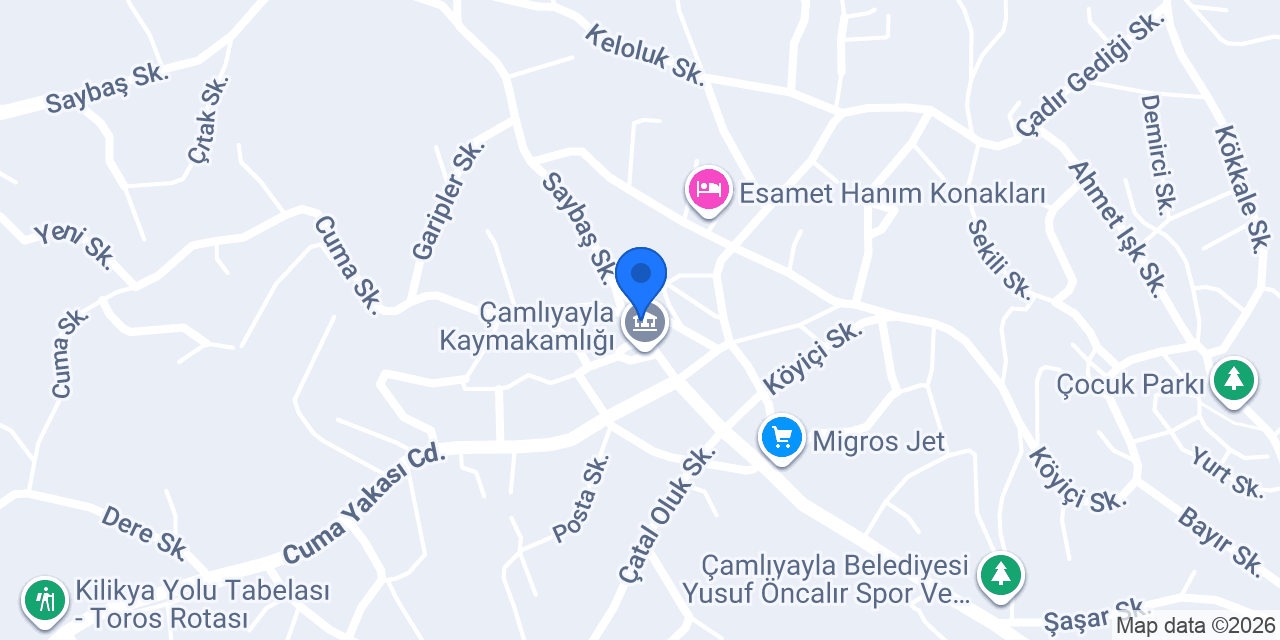 Kebapçı Mehmet konumu