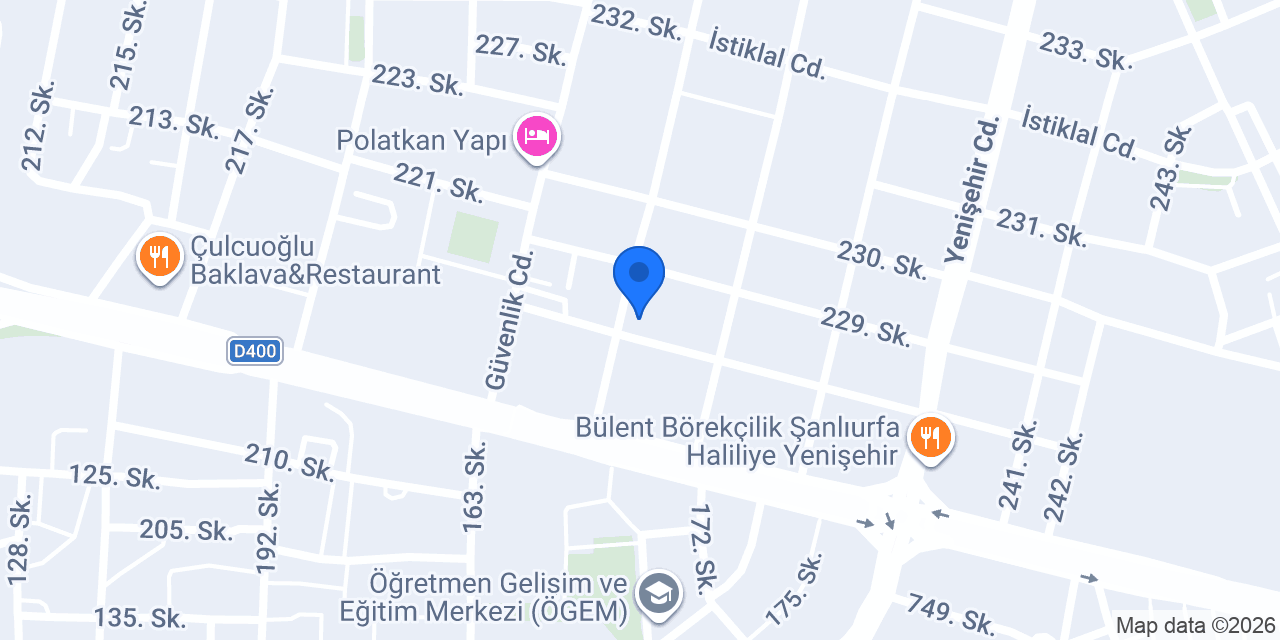 Mozaik ilaçlama konumu
