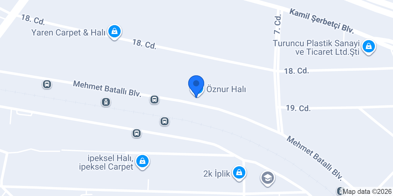 Öznur Halı konumu
